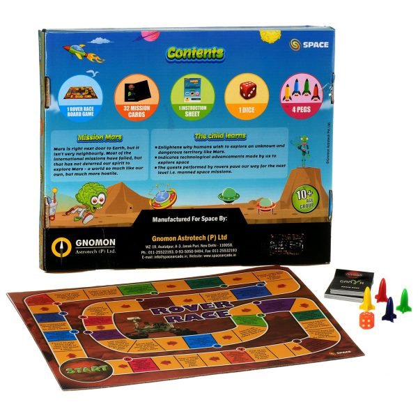 Rover Race Board Game