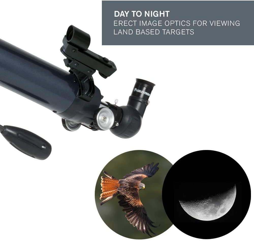 Celestron Astromaster 70AZ with Smartphone Adapter and Moon Filter - Image 4