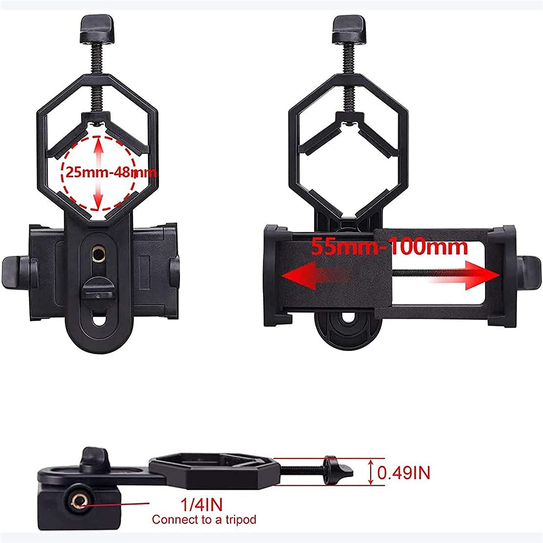 Universal Smartphone Adapter for Telescopes And Binoculars (1.25") - Image 5