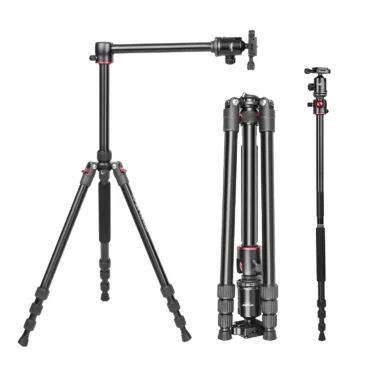 Digitek Professional Aluminum Tripod Cum Monopod (Ball Head)