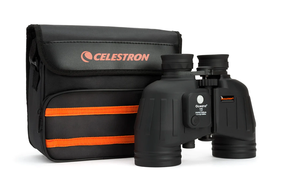 Oceana 7x50mm Porro Marine Binoculars - Image 6