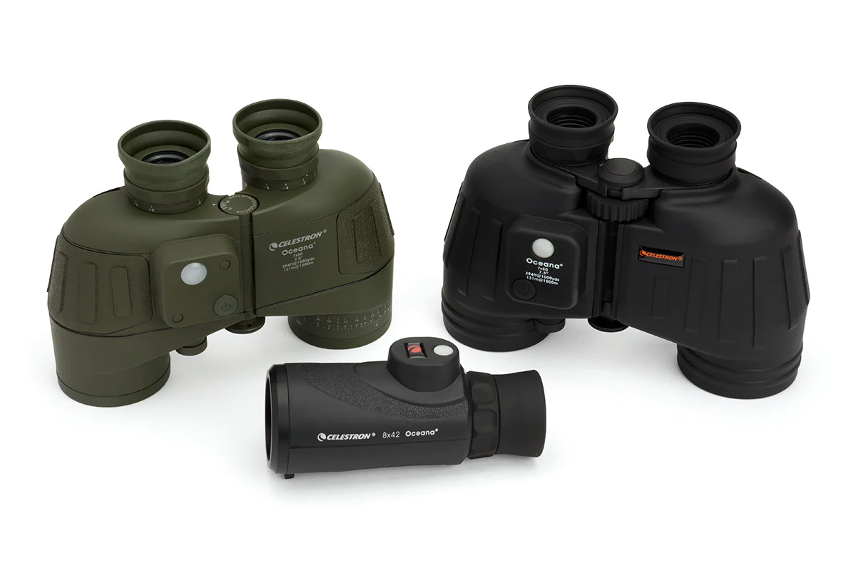 Oceana 7x50mm Porro Marine Binoculars - Image 8