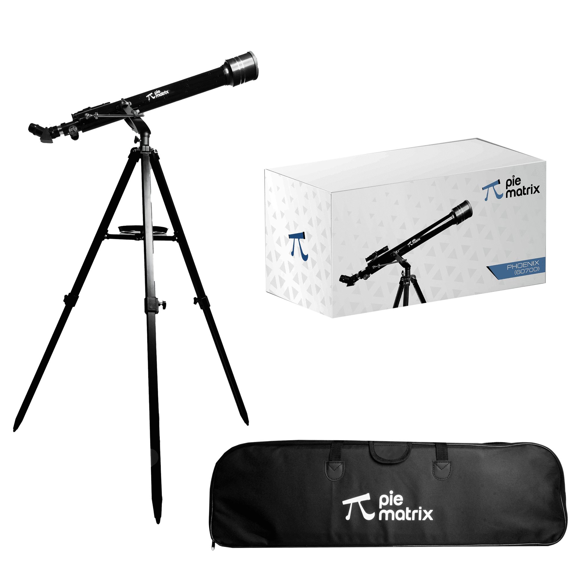 Pie Matrix Phoenix 60700 Refractor Telescope - Image 4