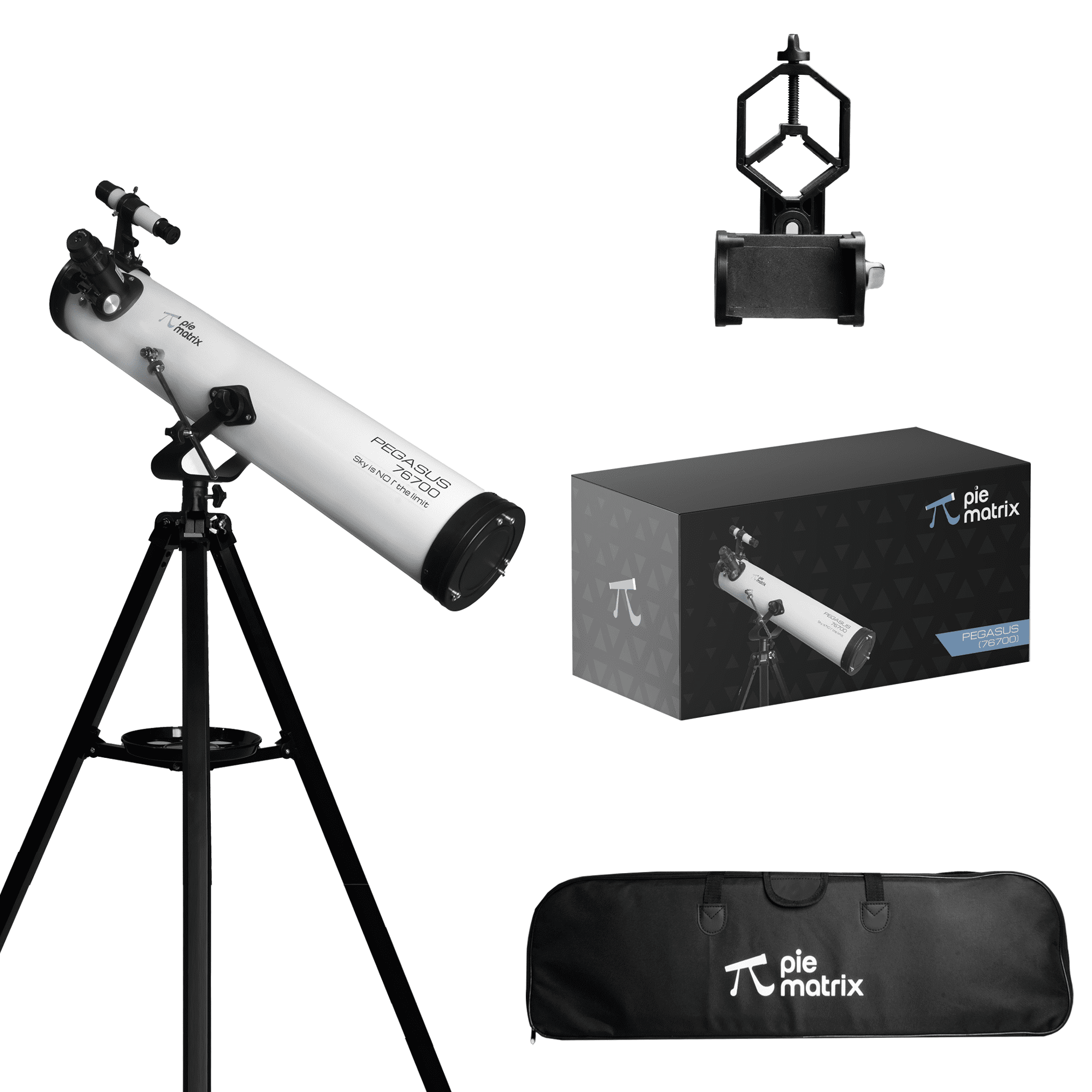 Pie Matrix Pegasus 76700 Reflector Telescope - Image 8