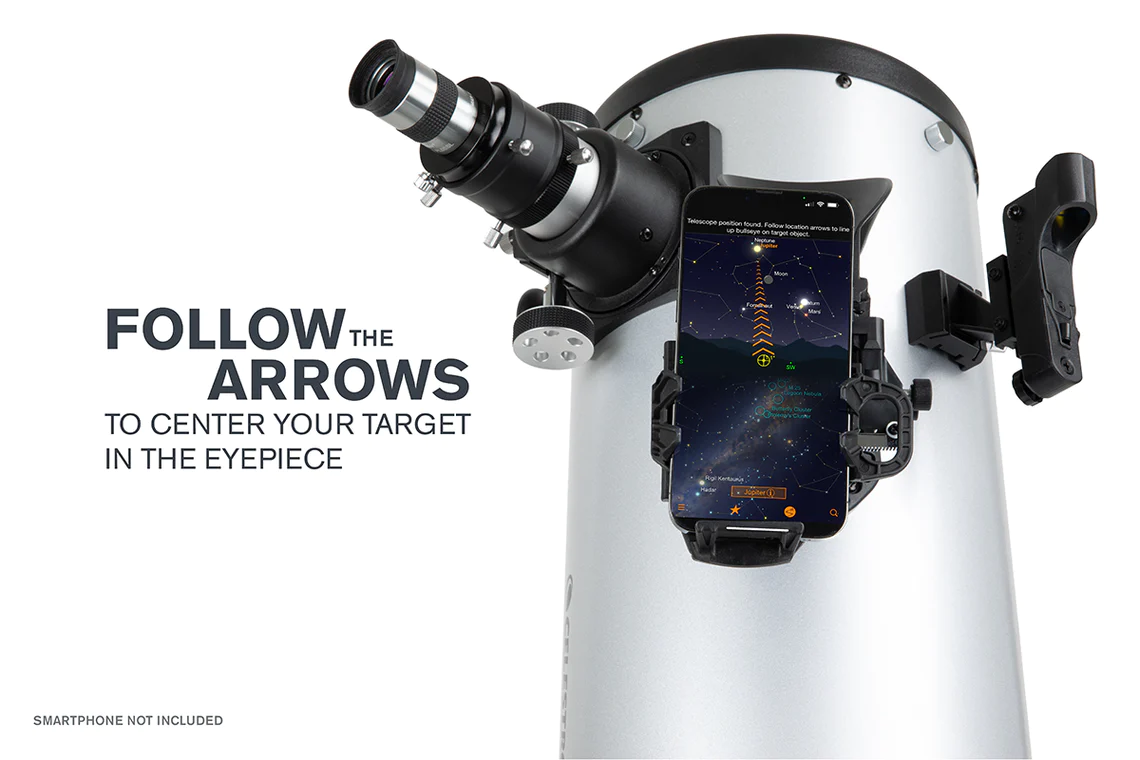 Celestron StarSense Explorer 8" Smartphone App-Enabled Dobsonian Telescope - Image 3
