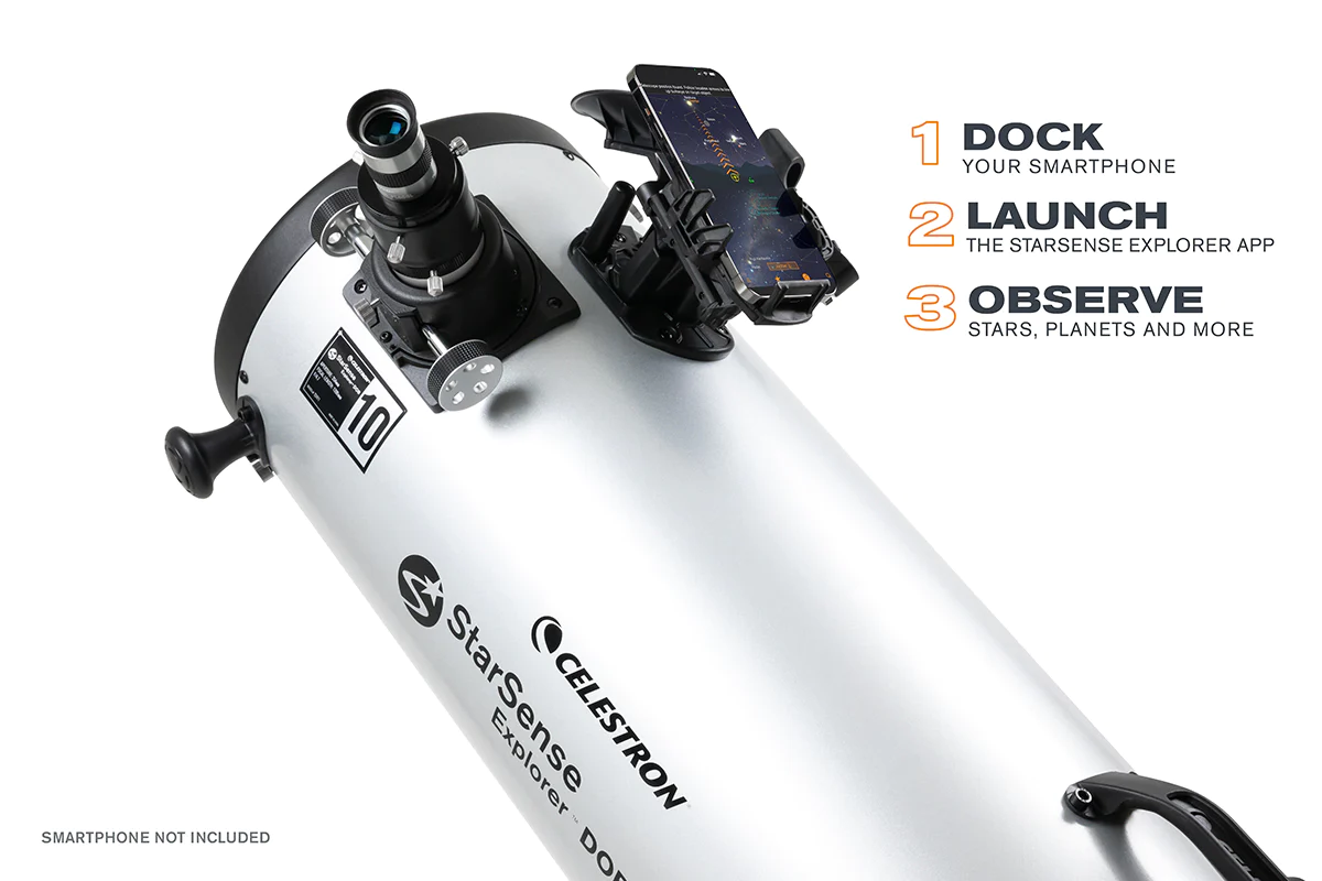 Celestron StarSense Explorer 10" Smartphone App-Enabled Dobsonian Telescope - Image 2