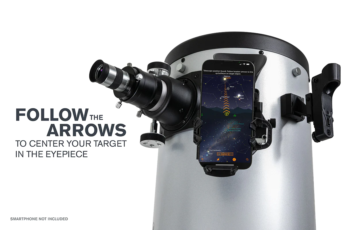 Celestron StarSense Explorer 10" Smartphone App-Enabled Dobsonian Telescope - Image 3