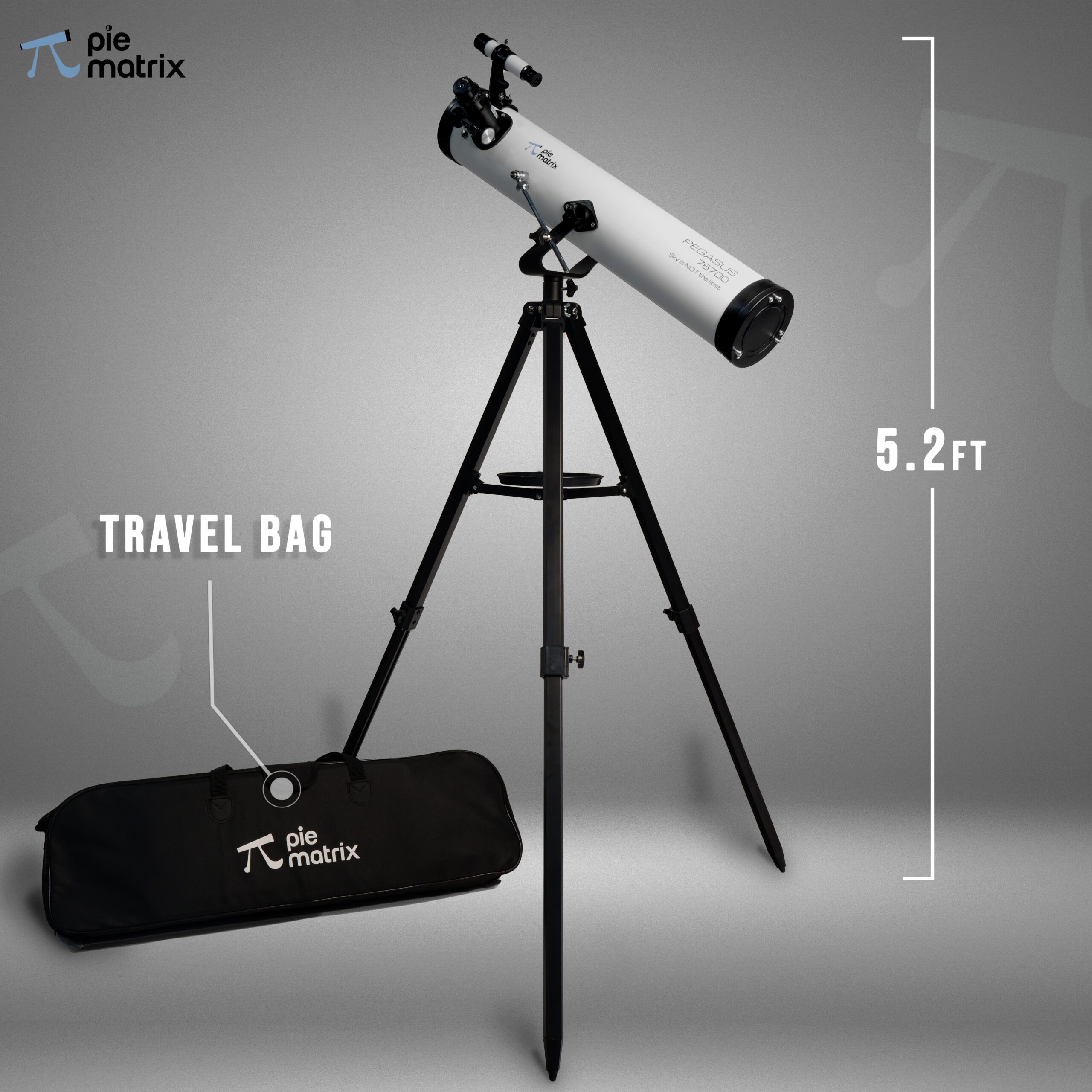 Pie Matrix Pegasus 76700 Reflector Telescope - Image 4