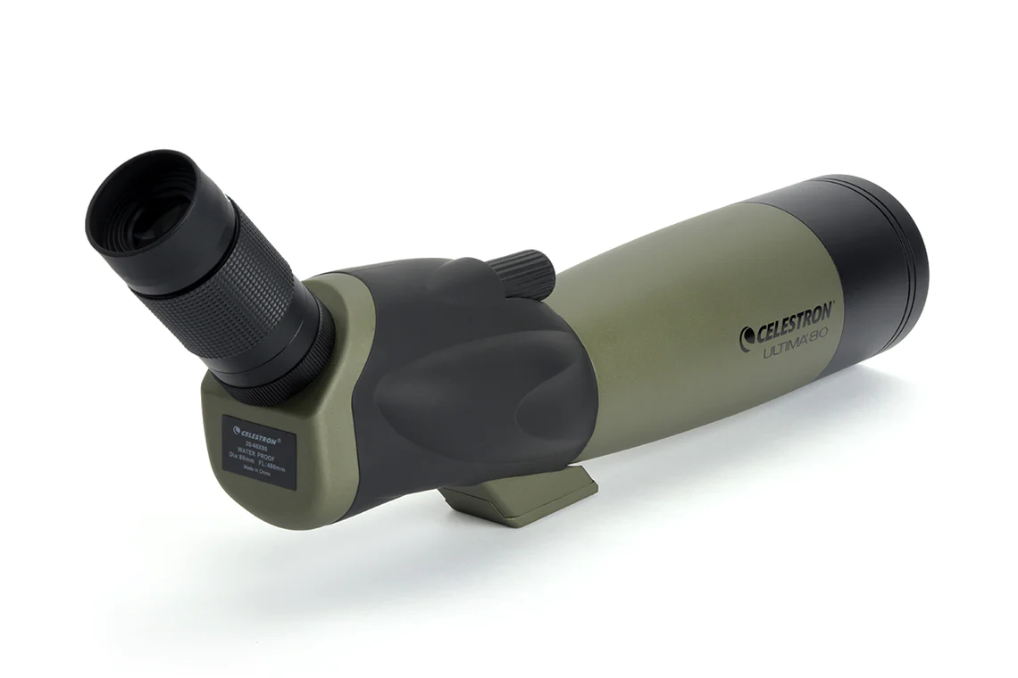 Celestron Ultima 20-60X80mm Zoom Spotting Scope with Smartphone Adapter - Image 2