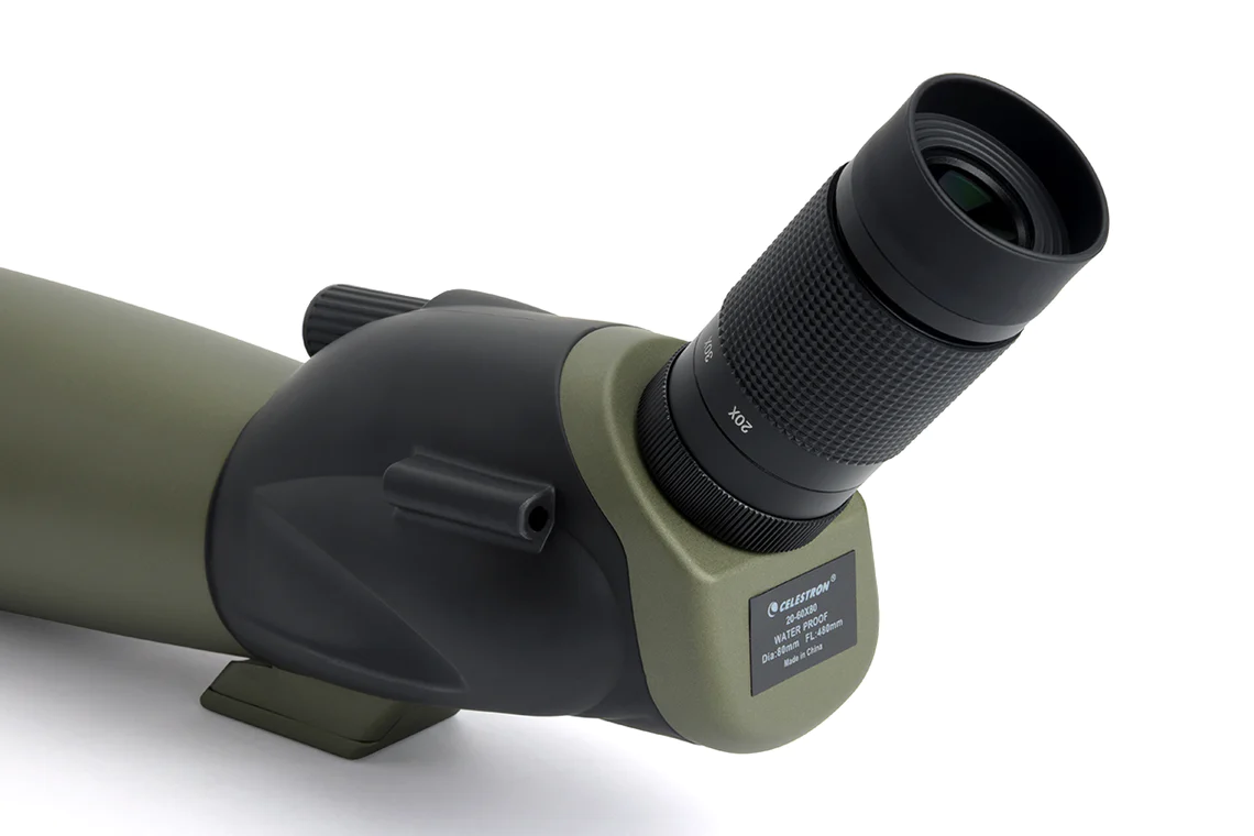Celestron Ultima 20-60X80mm Zoom Spotting Scope with Smartphone Adapter - Image 3