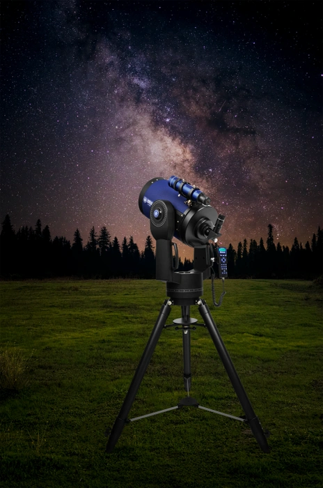 Meade 8" f/10 LX90 ACF Telescope with Tripod and Wedge - Image 6