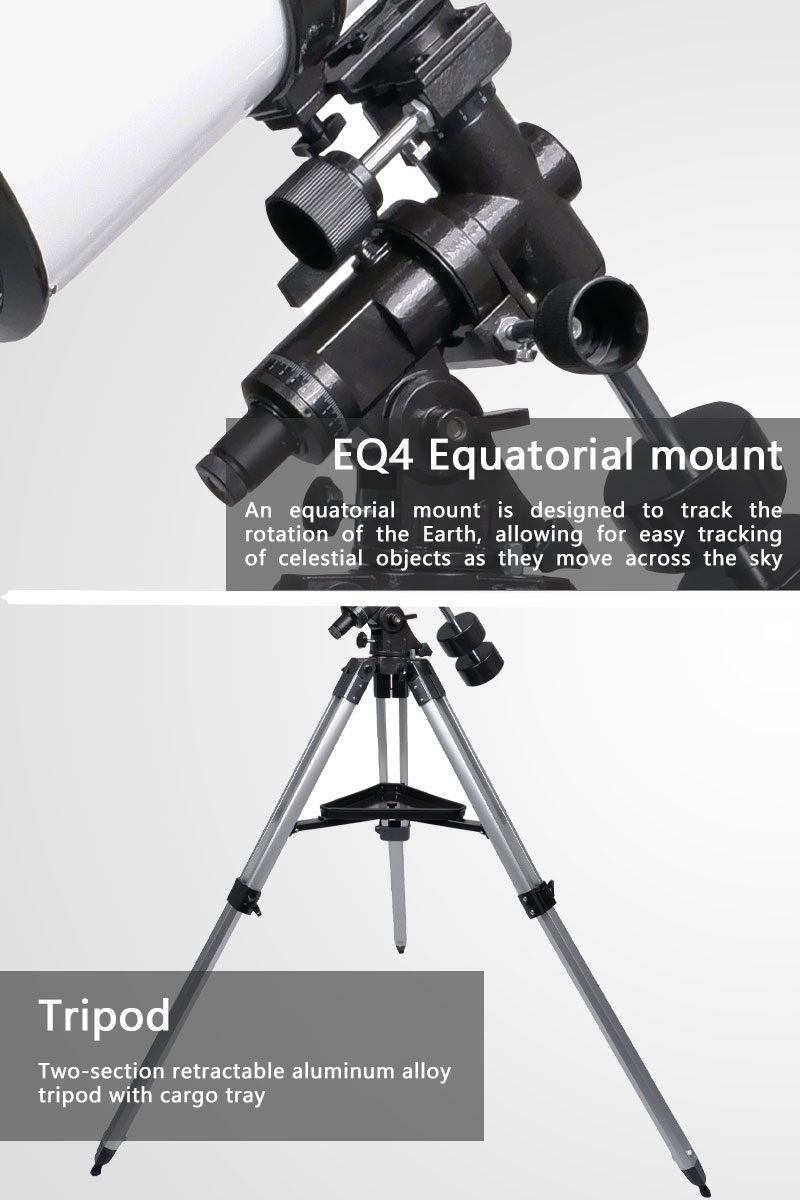Space Voyage 200EQ Newtonian Telescope - Image 4