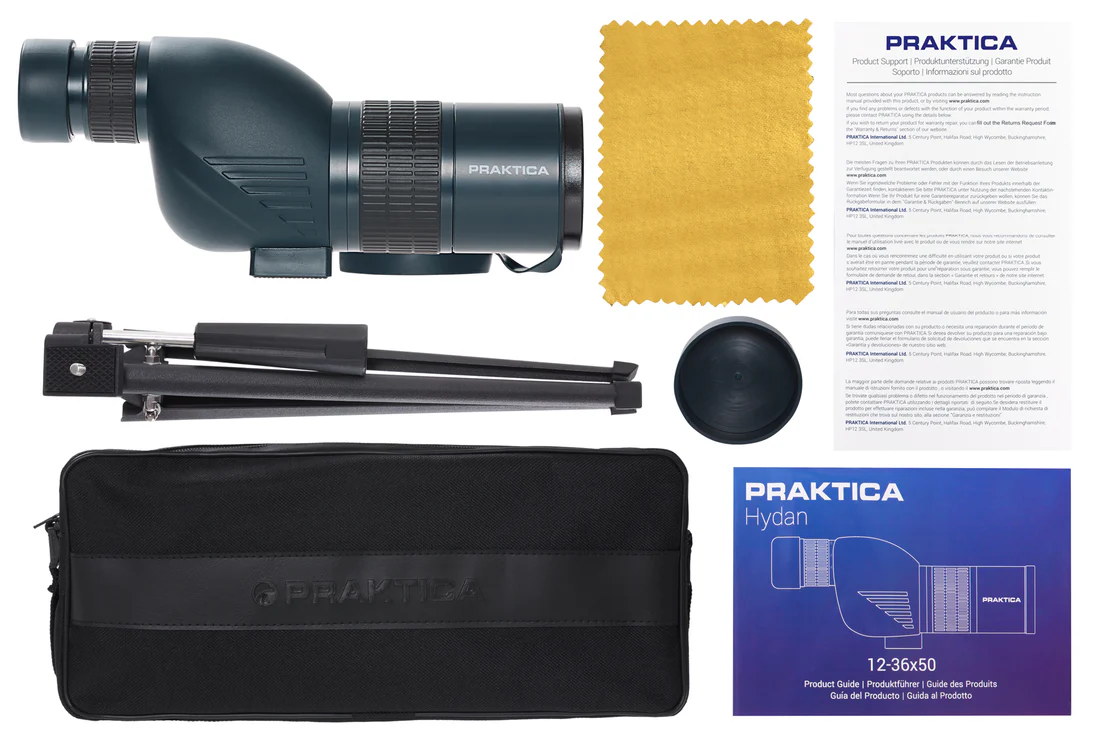 PRAKTICA Hydan 12-36x50 Spotting Scope - Image 4