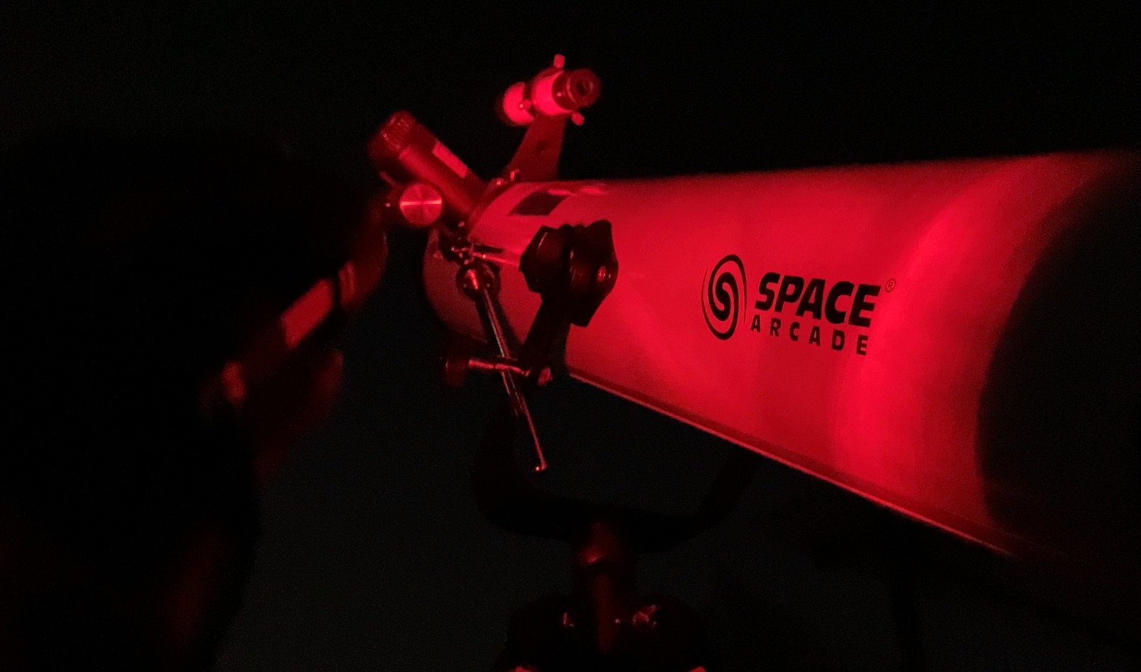 Space Arcade Red LED Flashlight for Astronomy Stargazing Night Observation - Image 4