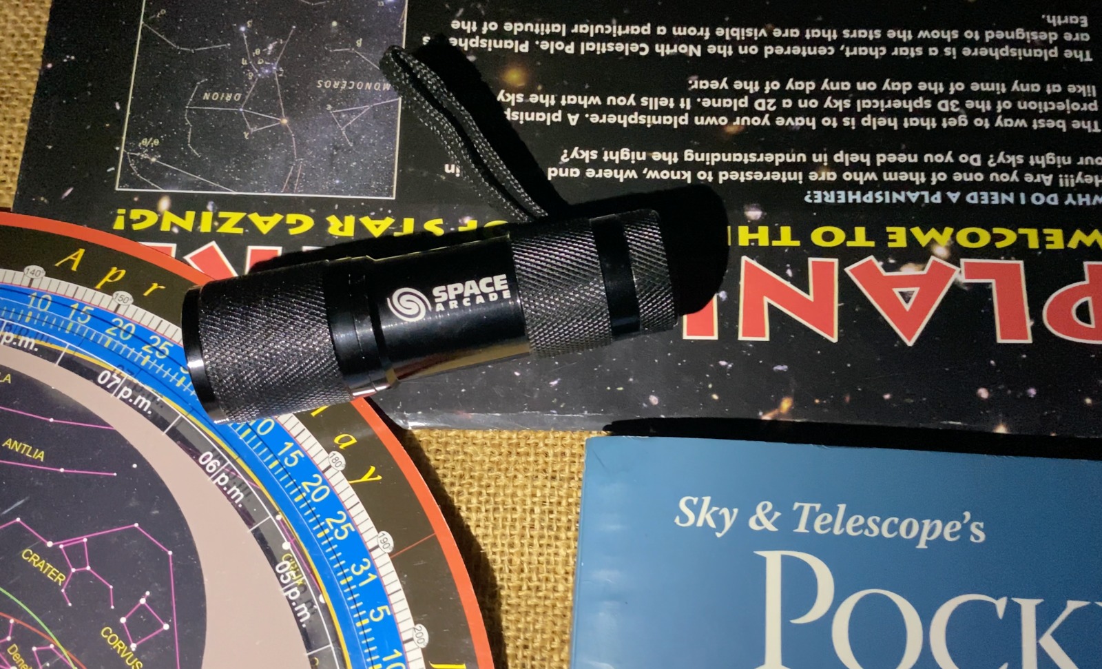 Space Arcade Red LED Flashlight for Astronomy Stargazing Night Observation - Image 5