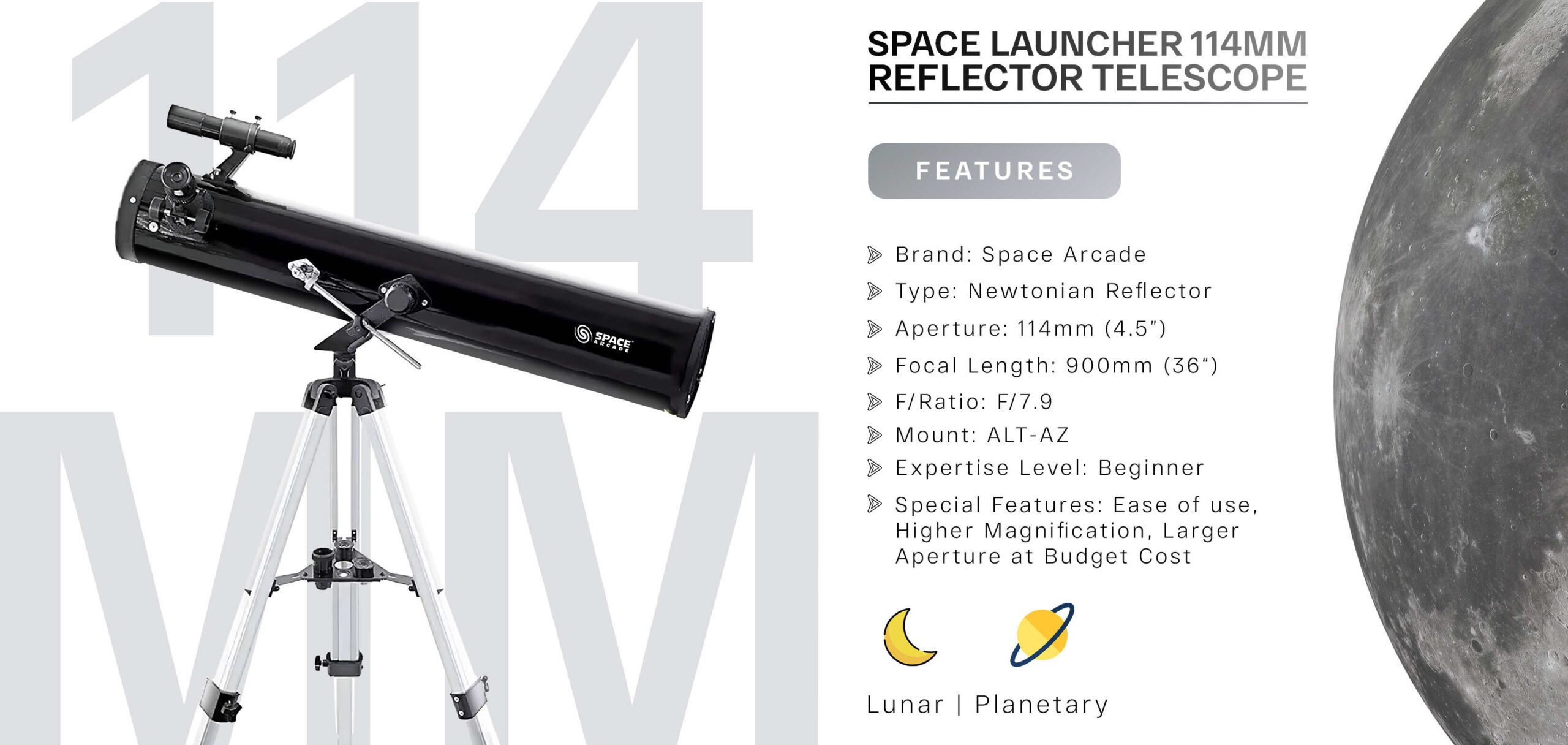 space launcher 114nm