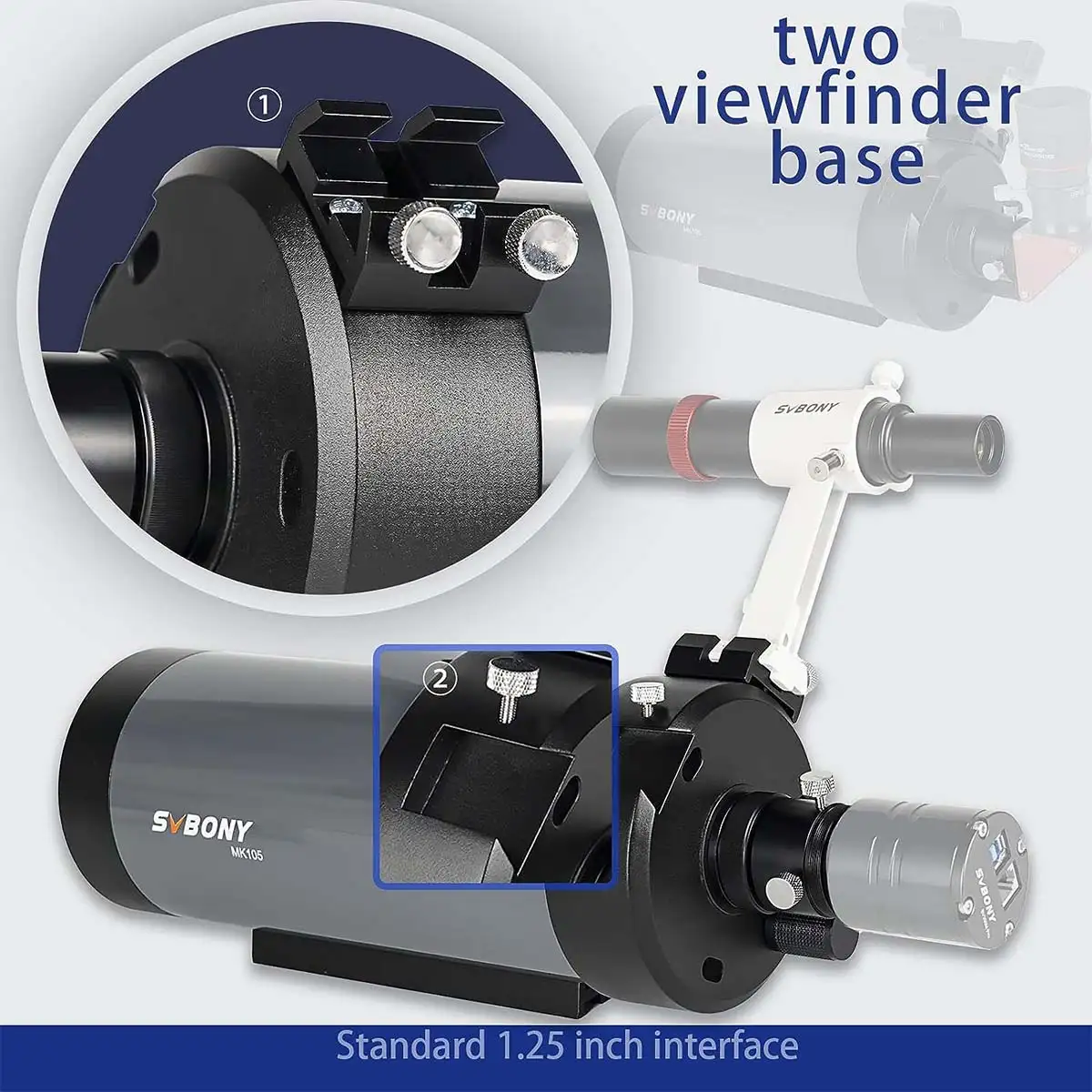 SVBONY MK105 Telescope Maksutov-Cassegrain OTA For Planetary Visual and Photography - Image 2