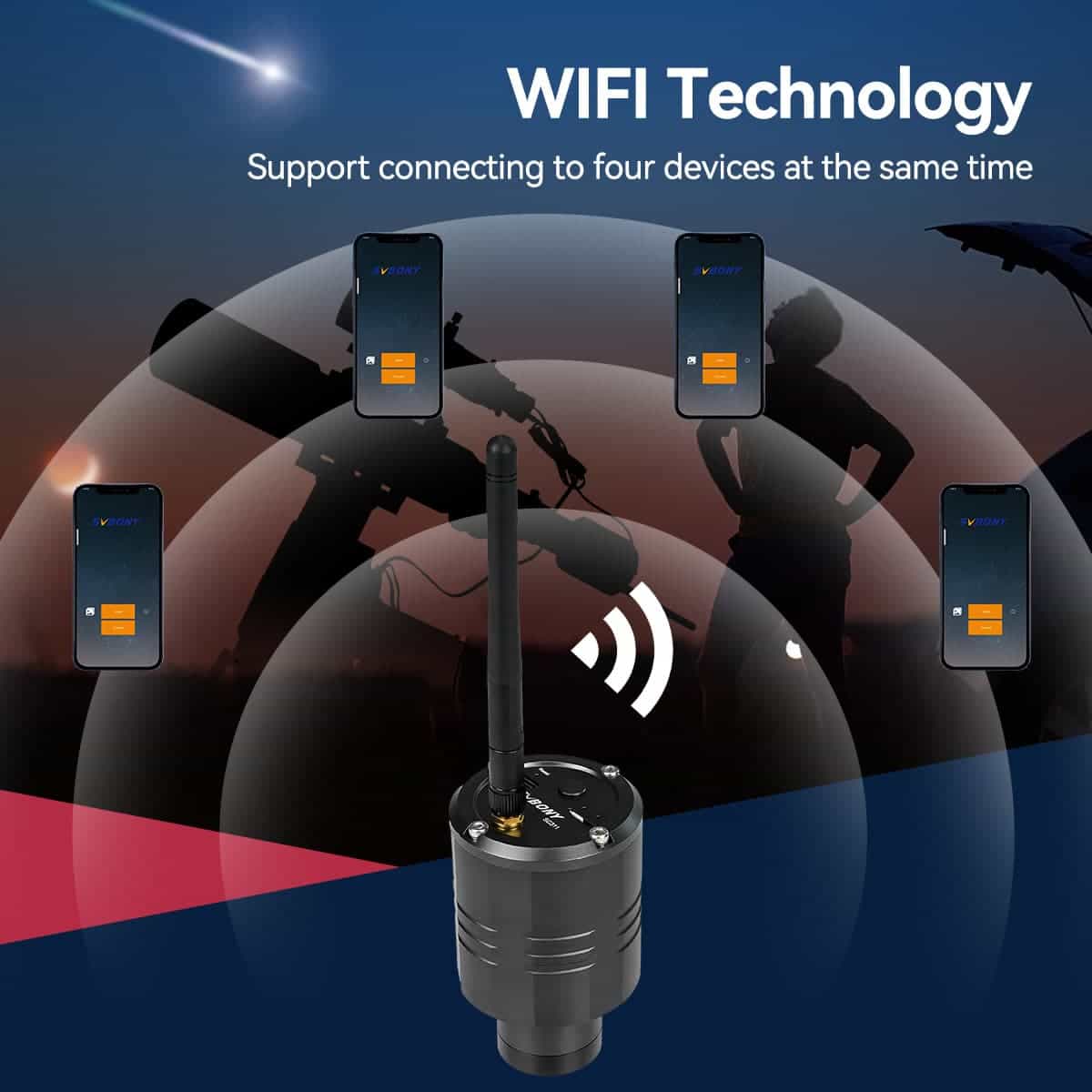 Svbony SC311 WIFI Astronomy Camera / IMX662 /EAA - Image 3