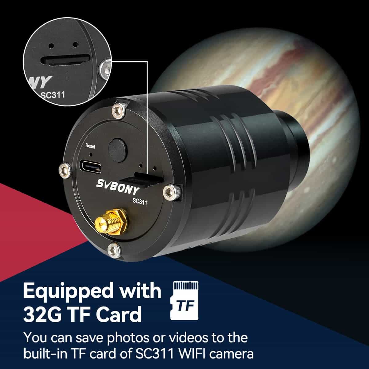 Svbony SC311 WIFI Astronomy Camera / IMX662 /EAA - Image 6