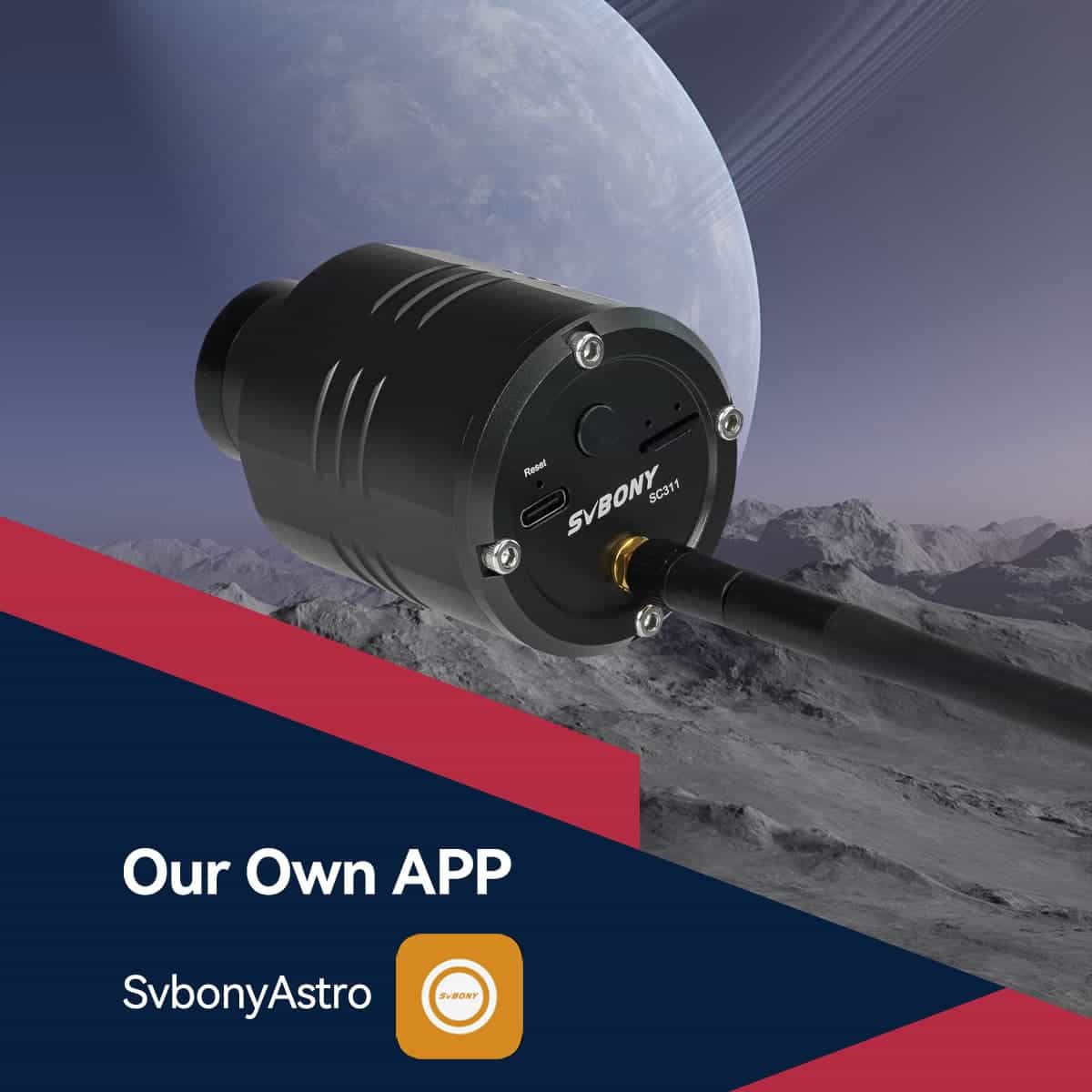 Svbony SC311 WIFI Astronomy Camera / IMX662 /EAA - Image 5