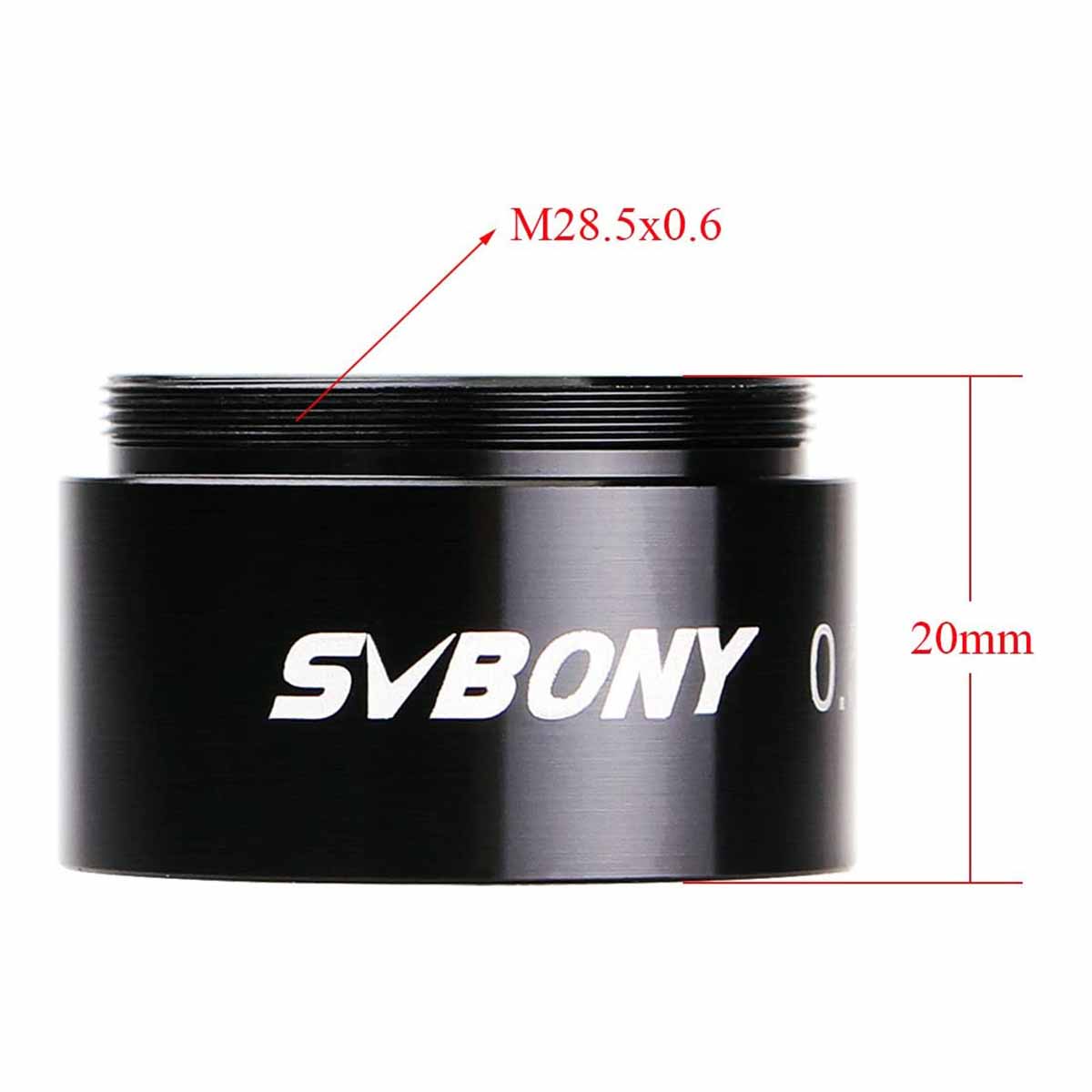 SVBONY 0.5x Focal Reducer 1.25 inch for Telescope Eyepiece Photography and Observing - Image 5