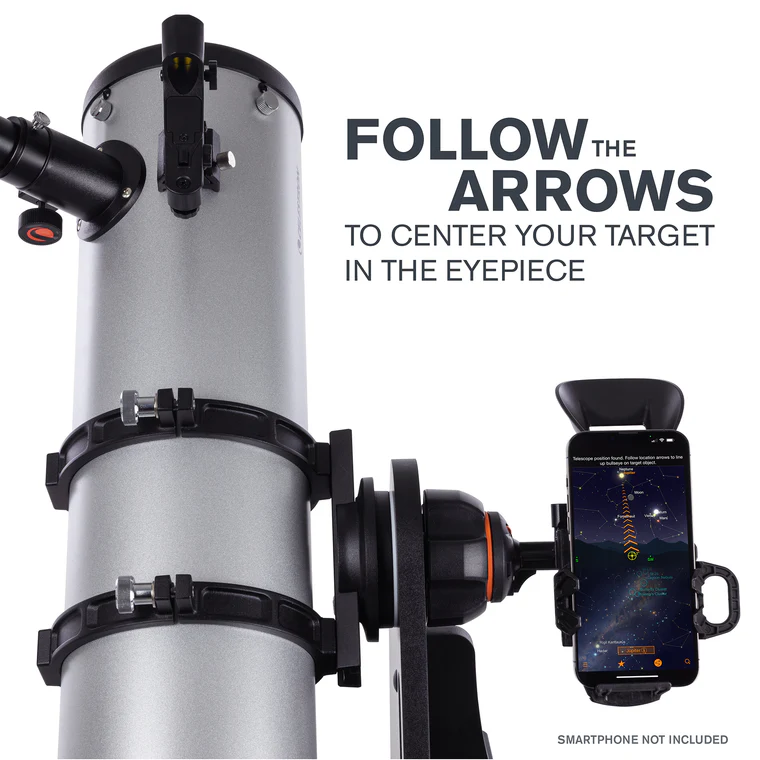 Celestron StarSense Explorer 130mm Smartphone App-Enabled Tabletop Dobsonian Telescope - Image 3
