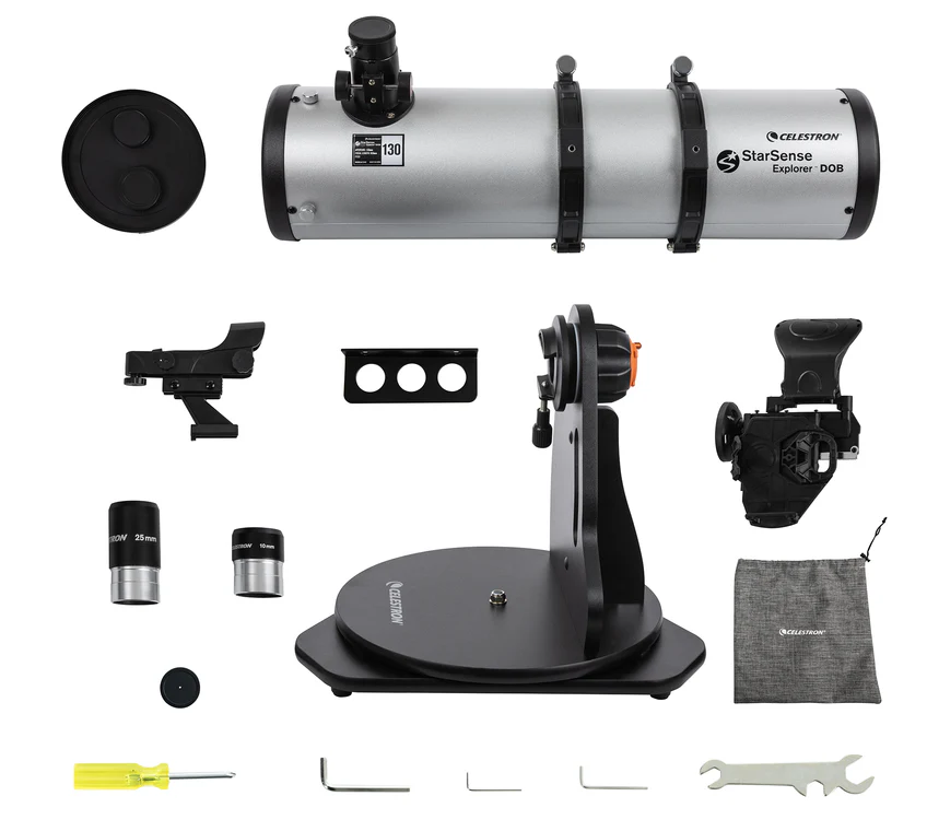 Celestron StarSense Explorer 130mm Smartphone App-Enabled Tabletop Dobsonian Telescope - Image 17