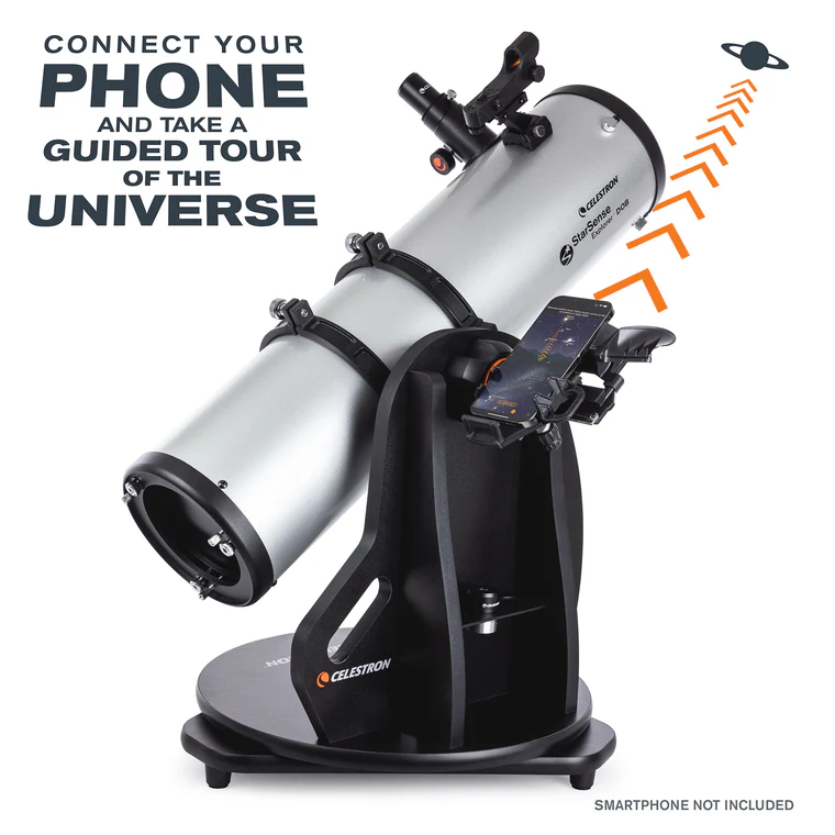 Celestron StarSense Explorer 150mm Smartphone App-Enabled Tabletop Dobsonian Telescope
