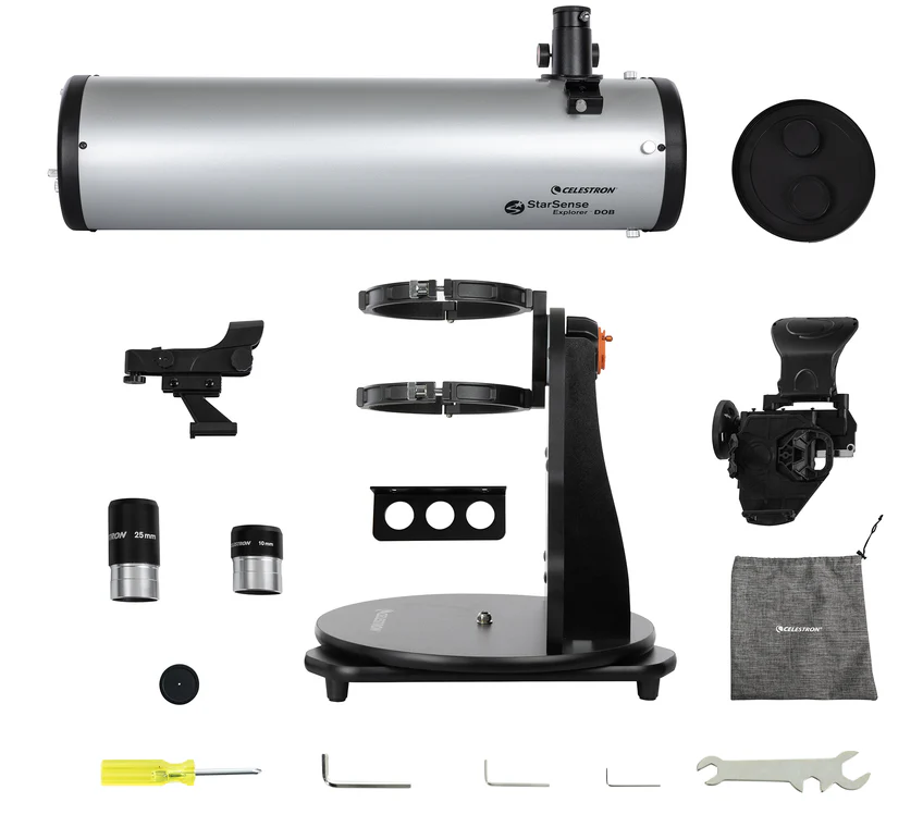 Celestron StarSense Explorer 150mm Smartphone App-Enabled Tabletop Dobsonian Telescope - Image 17