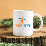 ISRO Logo White Ceramic Coffee Mug
