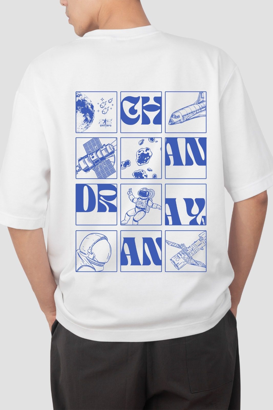 India to the Moon: Chandrayaan-3 Graphic Tee