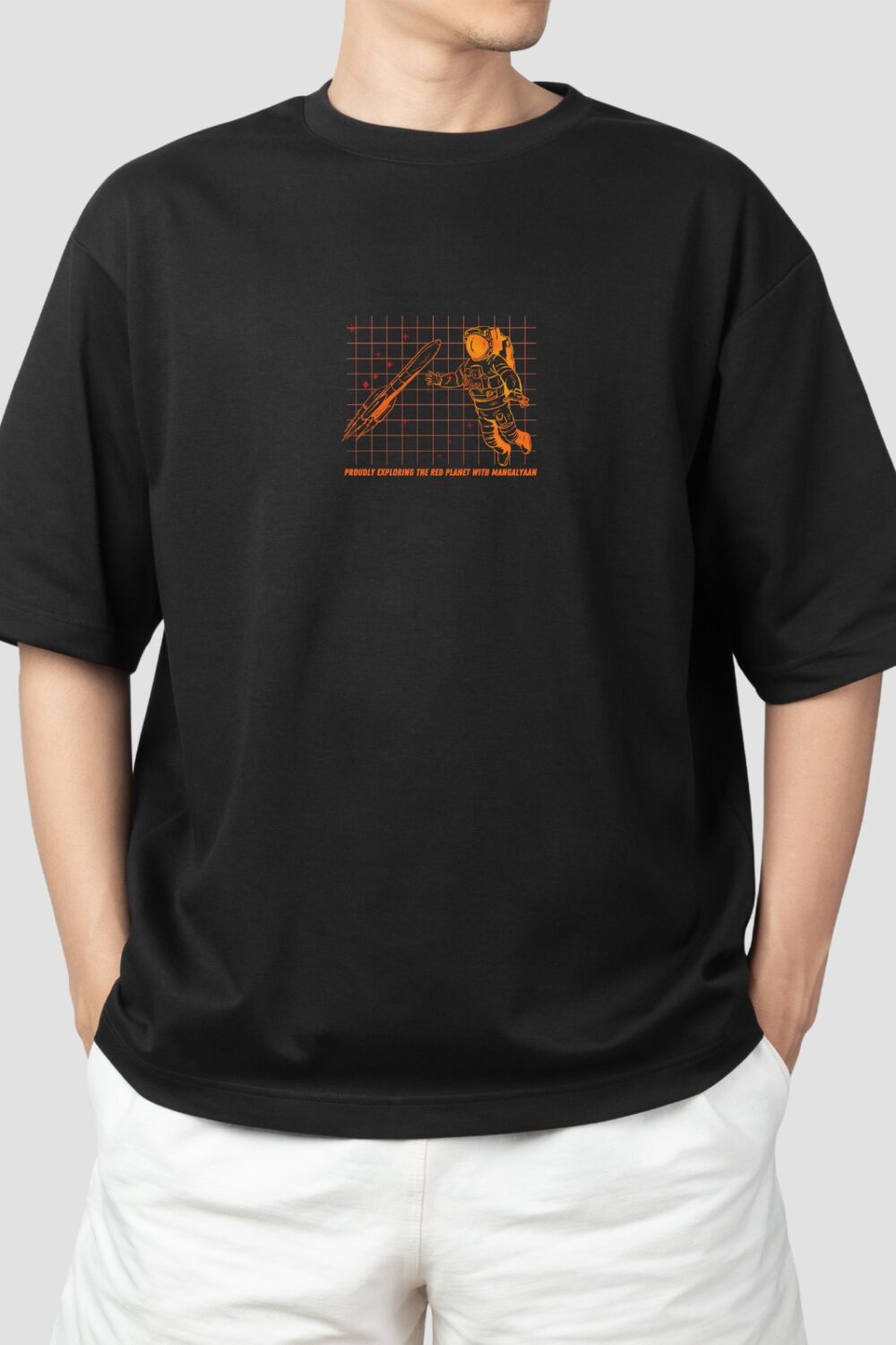 Mangalyaan Mars Mission ISRO T-shirt - Image 2