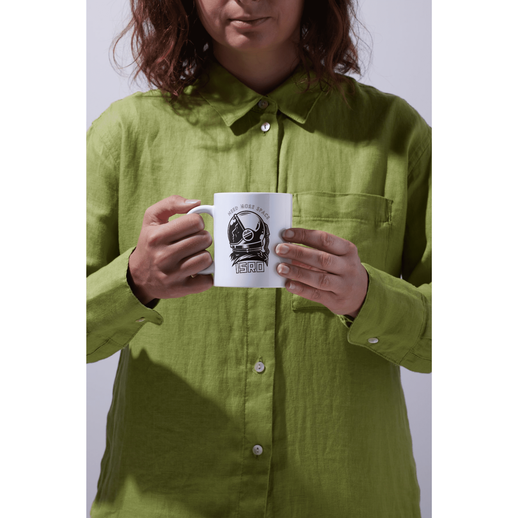 ISRO Vyomnaut White Ceramic Coffee Mug - Image 3