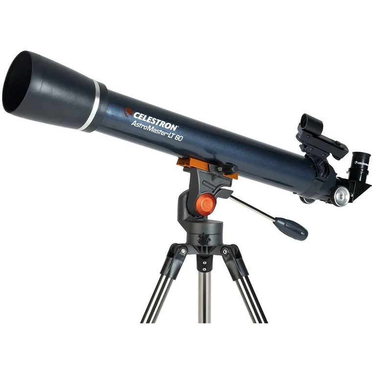 Celestron Astromaster LT 60AZ Refractor Telescope with Phone Adapter and Moon Filter