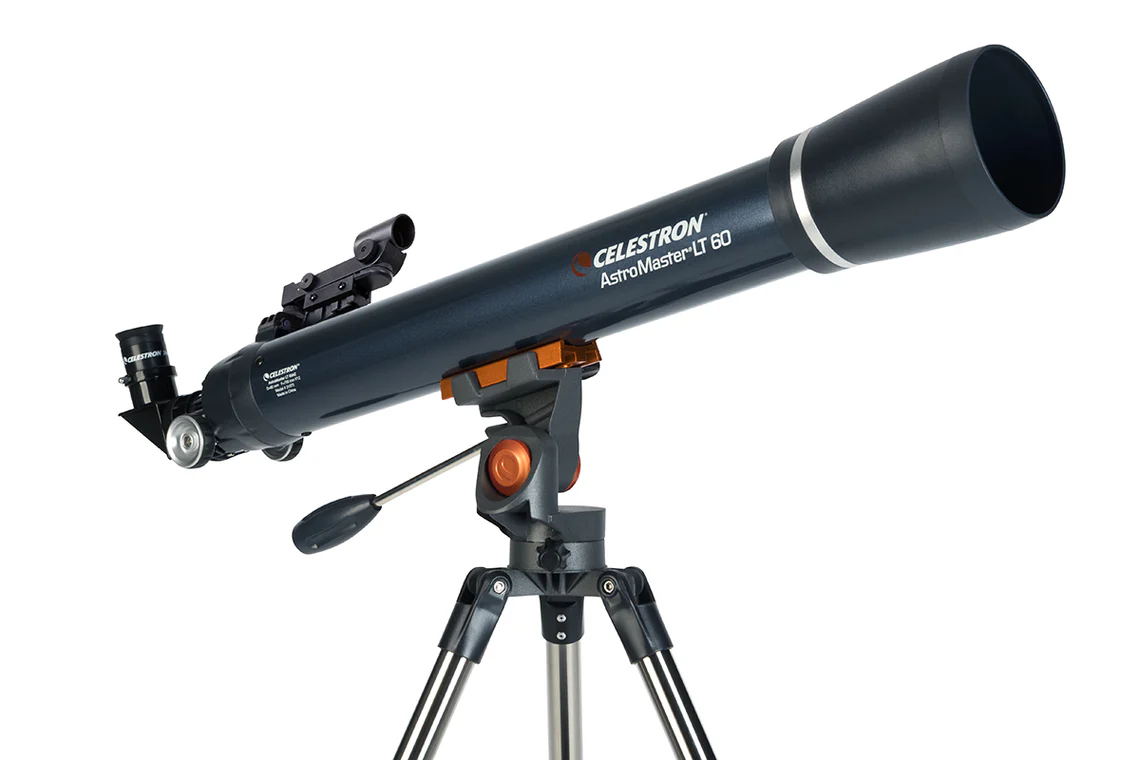 Celestron Astromaster LT 60AZ Refractor Telescope with Phone Adapter and Moon Filter - Image 6