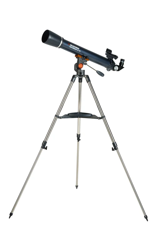 Celestron Astromaster LT 70AZ Refractor Telescope with Phone Adpater and Moon filter - Image 3