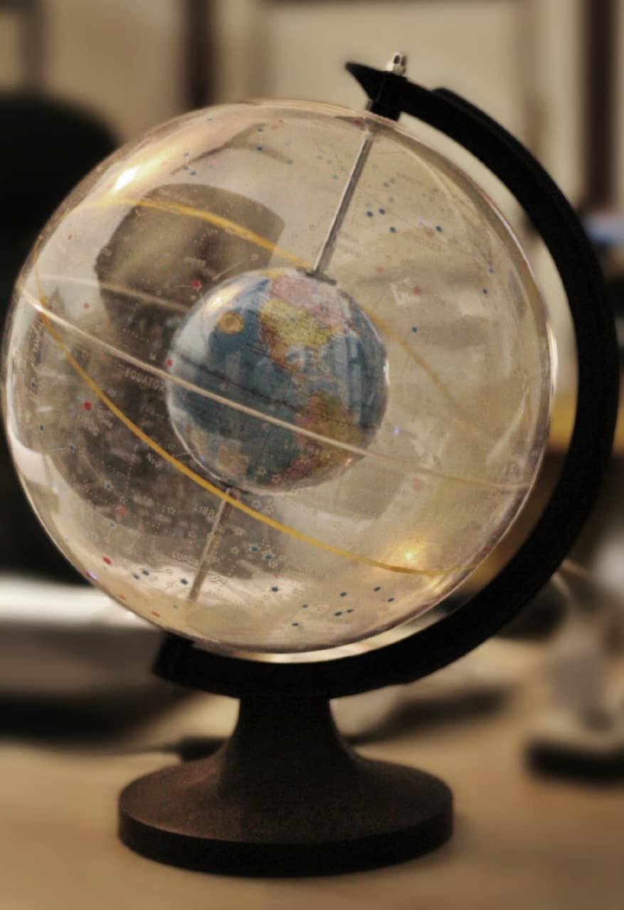 Space Arcade Celestial Star Globe - Transparent Sphere - 12"