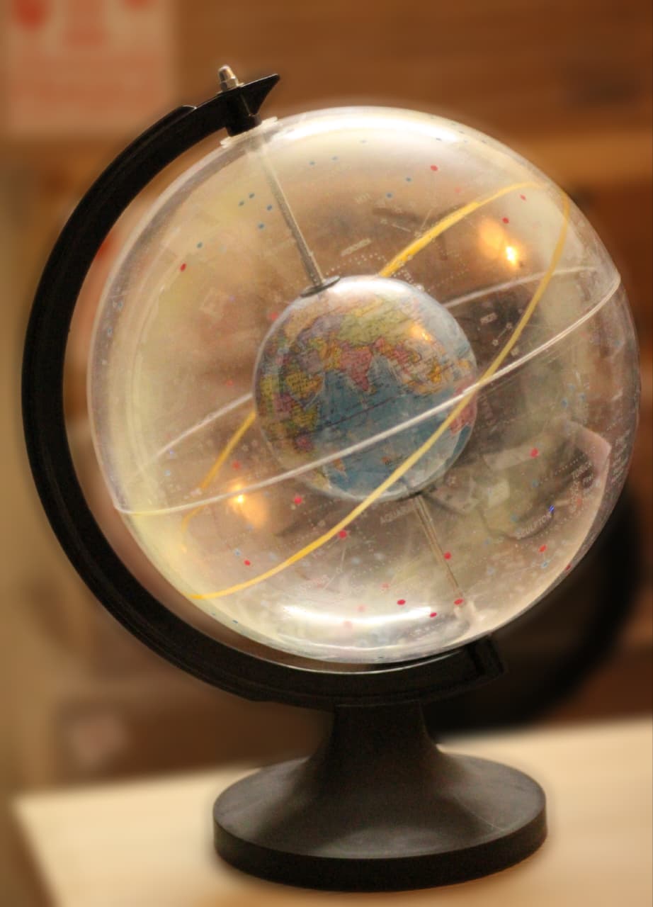 Space Arcade Celestial Star Globe - Transparent Sphere - 12" - Image 4