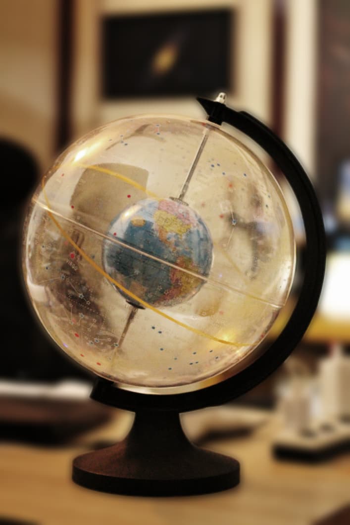 Space Arcade Celestial Star Globe - Transparent Sphere - 12" - Image 2