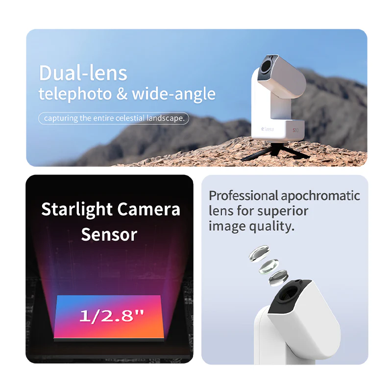 ZWO Seestar S30 All-in-One Smart Telescope/Camera Tiny and Mighty - Image 4