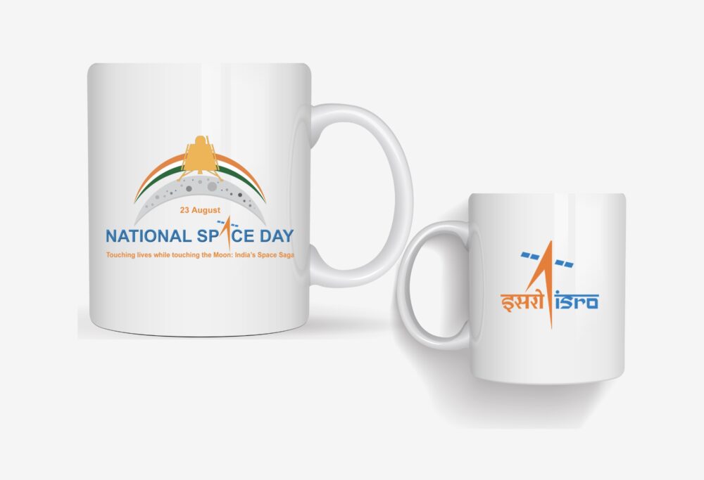 ISRO National Space Day Coffee Mug (White) - Image 2