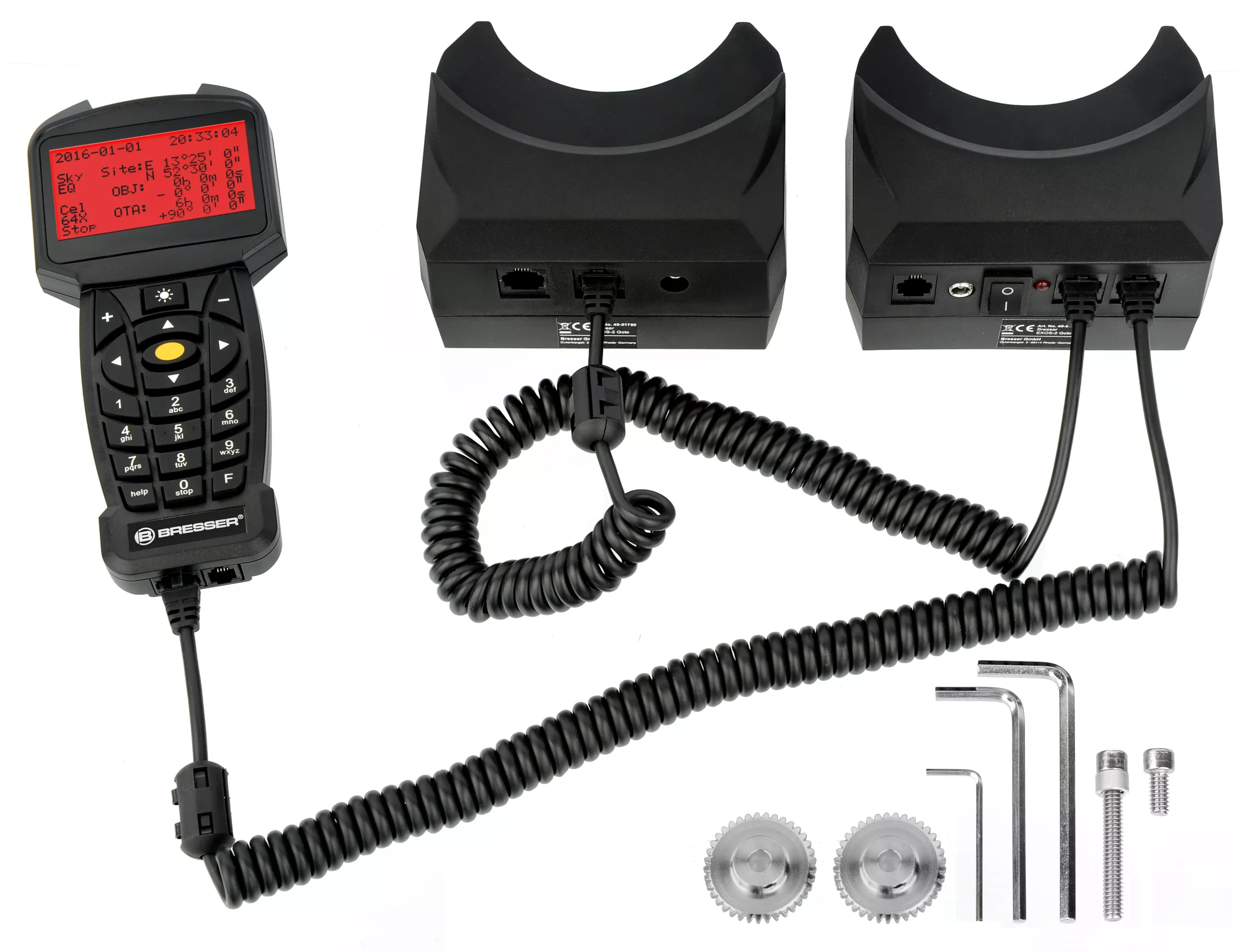 BRESSER StarTracker GoTo upgrade set for EXOS-2 mounts