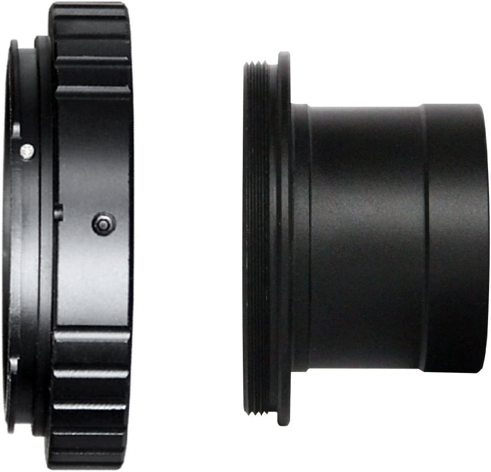 Space Arcade DSLR T2 T Ring (M42) with 1.25" T Mount/Adapter for DSLR Astrophotography (Sony/Nikon/Canon DSLR) - Image 2