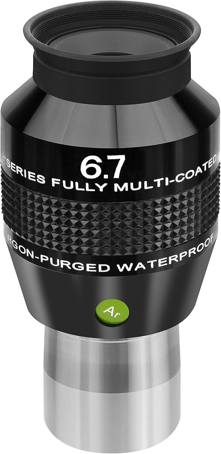 Explore Scientific 6.7mm (1.25") 82 ° AR eyepiece with high-quality multi-layer coating, waterproof with protective gas filled - Image 3