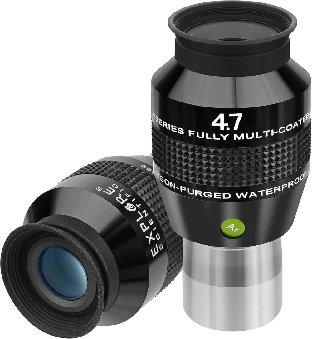 Explore Scientific 4.7mm (1.25") 82 ° AR eyepiece with high-quality multi-layer coating, waterproof with protective gas filled - Image 2