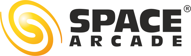 Space Arcade Logo Registered