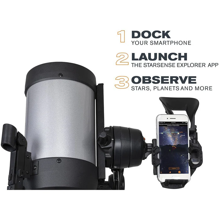 Celestron StarSense Explorer DX 6" Smartphone App-Enabled Schmidt Cassegrain Telescope - Image 15