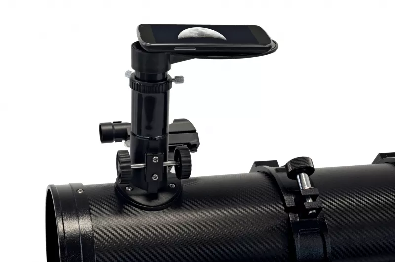 BRESSER Spica-II 130/1000 EQ3 Reflector Telescope with Smartphone Adapter & Solar Filter - Image 3
