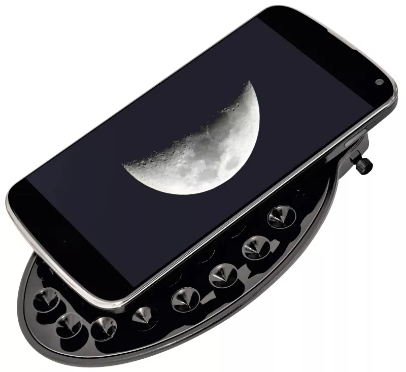 BRESSER Spica-II 130/1000 EQ3 Reflector Telescope with Smartphone Adapter & Solar Filter - Image 4