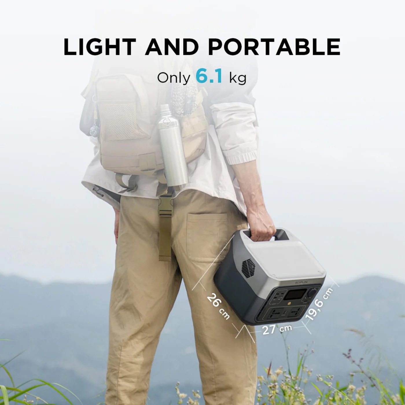 EcoFlow RIVER 2 Max Portable Power Station (512 Wh) for Computerized Telescopes and Astrophotography Gear - Image 2